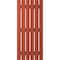 Ekena Millwork Americraft 6-Board, 3 Batten Exterior Real Wood Spaced Board-n-Batten Shutters, ARW401SB623X77CLH, PR ARW401SB623X77CLH - alternate 6